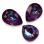 Swarovski Pear Fancy stone 14x10 мм Crystal Burgundy DeLite 4320-14-001-L132D