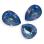 Swarovski Pear Fancy stone 14х10 мм Crystal Ocean DeLite 4320-14-001-L143D
