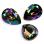 Swarovski Pear Fancy stone 14х10 мм Crystal Paradise Shine 4320-14-001-PARSH