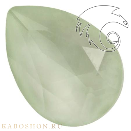 Swarovski Pear Fancy stone 14х10 мм Powder Green 4320-14-001-PGRE