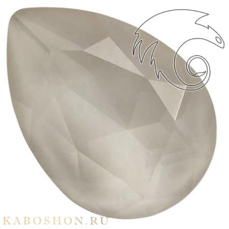 Swarovski Pear Fancy stone 14х10 мм Powder Grey 4320-14-001-PGRY