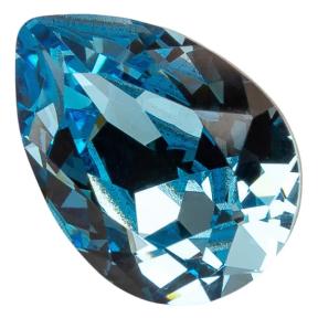 Swarovski Pear Fancy stone 14х10 мм Aquamarine Swarovski Pear Fancy stone 14х10 мм Aquamarine