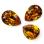 Swarovski Pear Fancy stone 14х10 мм Topaz 4320-14-203