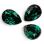 Swarovski Pear Fancy stone 14х10 мм Emerald 4320-14-205