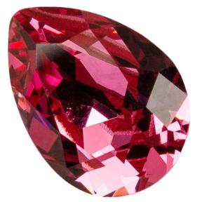 Swarovski Pear Fancy stone 14х10 мм Rose
