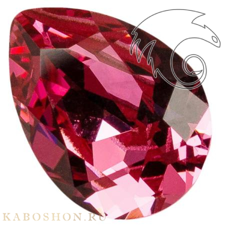 Swarovski Pear Fancy stone 14х10 мм Rose 4320-14-209