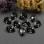 Swarovski Pear Fancy stone 14х10 мм Black Diamond 4320-14-215