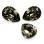 Swarovski Pear Fancy stone 14х10 мм Black Diamond 4320-14-215