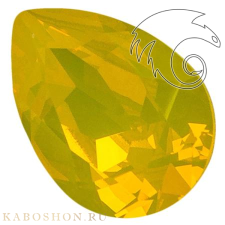 Swarovski Pear Fancy stone 14х10 мм Yellow Opal 4320-14-231