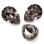 Swarovski Pear Fancy stone 14х10 мм Smoky Mauve 4320-14-265