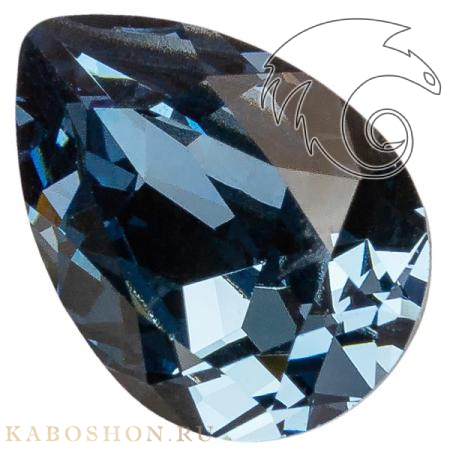 Swarovski Pear Fancy stone 14х10 мм Denim Blue 4320-14-266
