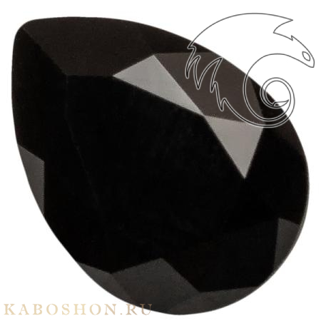 Swarovski Pear Fancy stone 14х10 мм Jet 4320-14-280