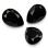 Swarovski Pear Fancy stone 14х10 мм Jet 4320-14-280