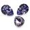 Swarovski Pear Fancy stone 14х10 мм Provence Lavender 4320-14-283 Swarovski Pear Fancy stone 14х10 мм Provence Lavender 4320-14-283