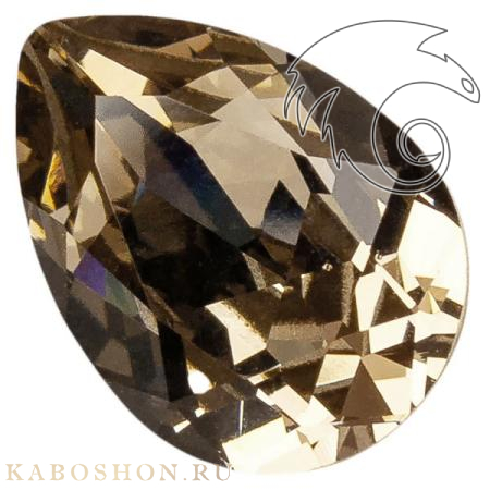 Swarovski Pear Fancy stone 14х10 мм Greige 4320-14-284