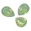 Swarovski Pear Fancy stone 14х10 мм Chrysolite Opal 4320-14-294