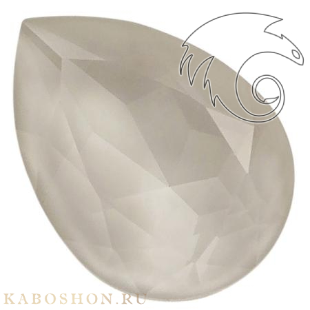 Swarovski Pear Fancy stone 18х13 мм Powder Grey 4320-18-001-PGRY