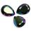Swarovski Pear Fancy stone 18х13 мм Crystal Scarabaeus Green 4320-18-001-SCGR