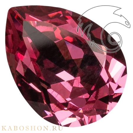 Swarovski Pear Fancy stone 18х13 мм Rose 4320-18-209