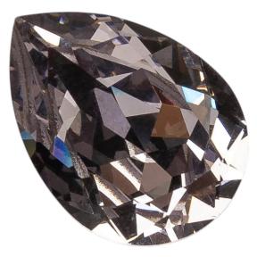 Swarovski Pear Fancy stone 18х13 мм Smoky Mauve