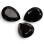 Swarovski Pear Fancy stone 18х13 мм Jet 4320-18-280