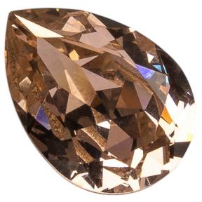 Swarovski Pear Fancy stone 18х13 мм Vintage Rose