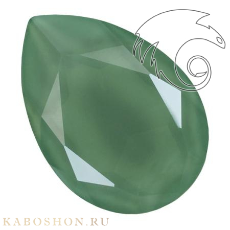 Swarovski Pear Fancy stone 30х20 мм Crystal Mint Green 4327-30-001-L115S