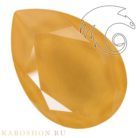 Swarovski Pear Fancy stone 30х20 мм Crystal Buttercup 4327-30-001-L124S