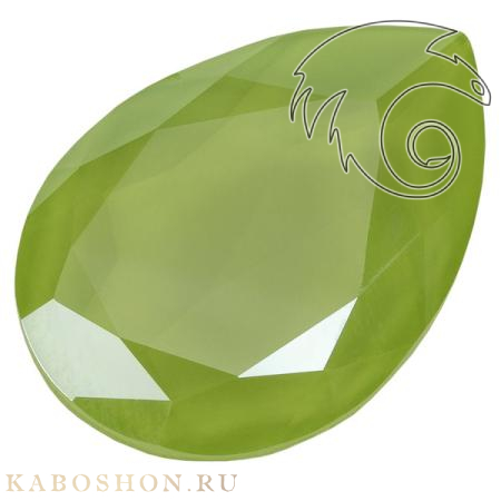 Swarovski Pear Fancy stone 30х20 мм Crystal Lime 4327-30-001-L125S