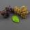 Swarovski Pear Fancy stone 30х20 мм Crystal Lime 4327-30-001-L125S