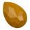 Swarovski Pear Fancy stone 30х20 мм Crystal Ochre DeLite 4327-30-001-L131D