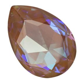 Swarovski Pear Fancy stone 30х20 мм Crystal Cappuccino DeLite