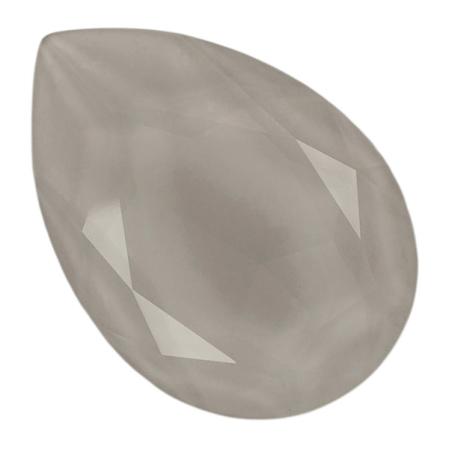 Swarovski Pear Fancy stone 30х20 мм Powder Grey
