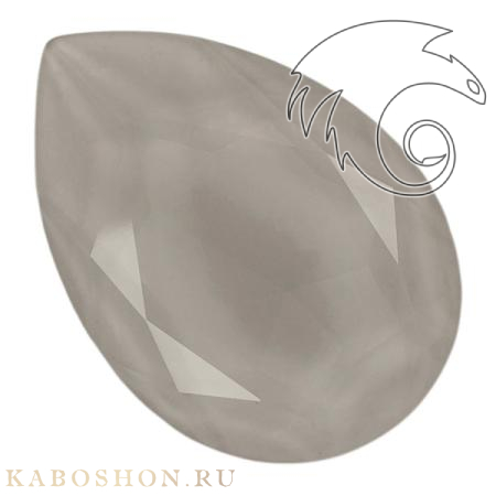Swarovski Pear Fancy stone 30х20 мм Powder Grey 4327-30-001-PGRY