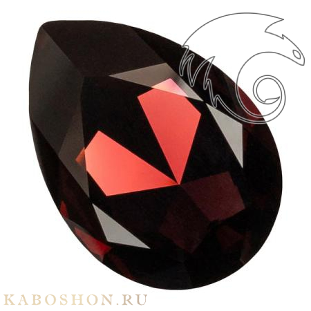 Swarovski Pear Fancy stone 30х20 мм Burgundy 4327-30-515