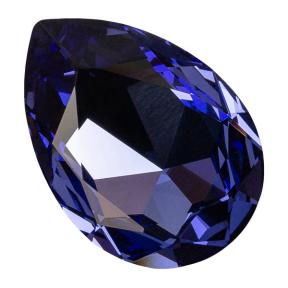 Swarovski Pear Fancy stone 30х20 мм Tanzanite