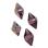 Swarovski Double Spike Bead 12 мм Crystal Lilac Shadow 5747-12-001-LISH