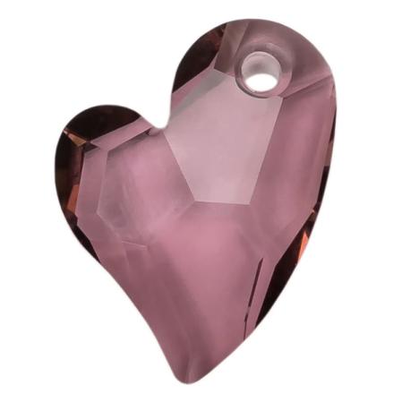 Swarovski Devoted 2 U Heart 17 мм Crystal Antique Pink