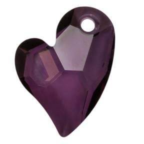 Swarovski Devoted 2 U Heart 17 мм Crystal Lilac Shadow