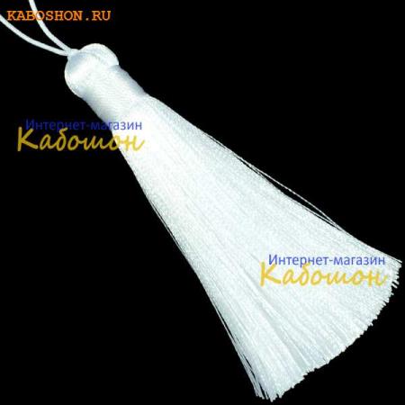 Кисть 80 мм белая tassel-80-01