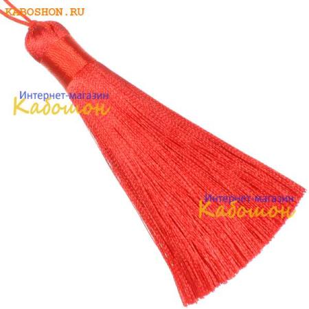 Кисть 80 мм красная tassel-80-04