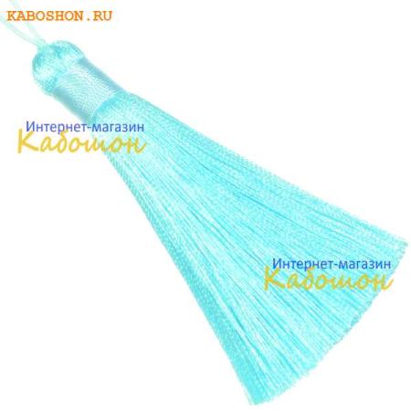 Кисть 80 мм небесно-голубая tassel-80-11