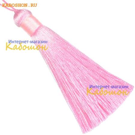 Кисть 80 мм розовая tassel-80-02