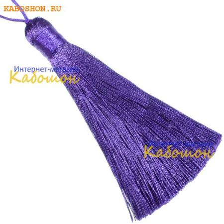 Кисть 80 мм фиолетовая tassel-80-15